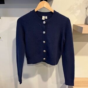 Joie Navy Cardigan